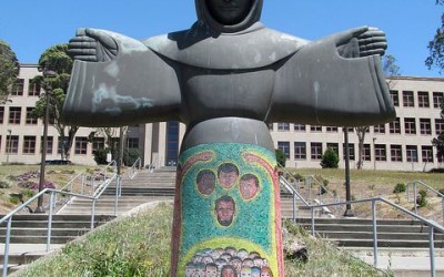 Monday’s Monument: St. Francis of the Guns, 1968, San Francisco