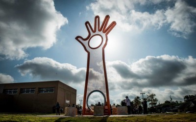 Monday’s Monument: Open Hand, Open Mind, Open Heart, San Antonio, TX