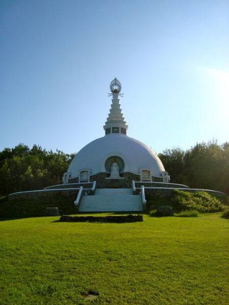 Monday’s Monument: Grafton Peace Pagoda, Grafton, NY