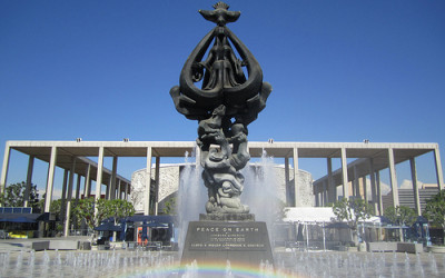 Monday’s Monument: Peace on Earth, Los Angeles, CA
