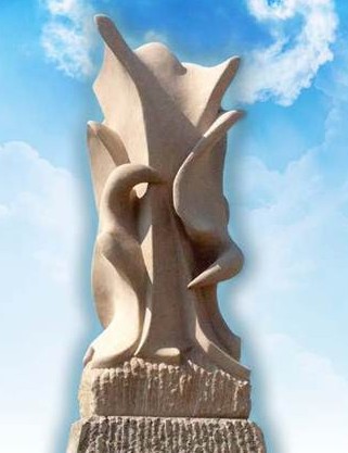 Monday’s Monument: Path of Peace Statue, Des Moines, Iowa