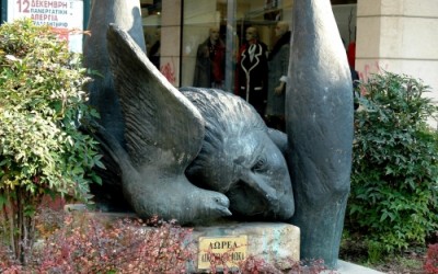 Monday’s Monument:  Grigoris Lambrakis Statue, Thessaloniki, Greece