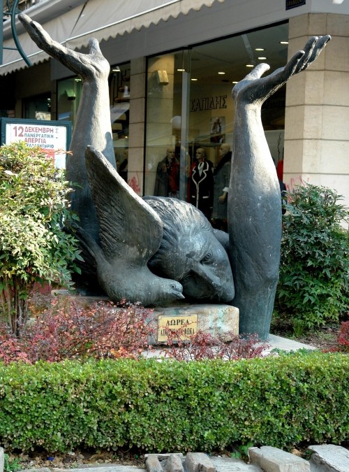 Monday’s Monument:  Grigoris Lambrakis Statue, Thessaloniki, Greece