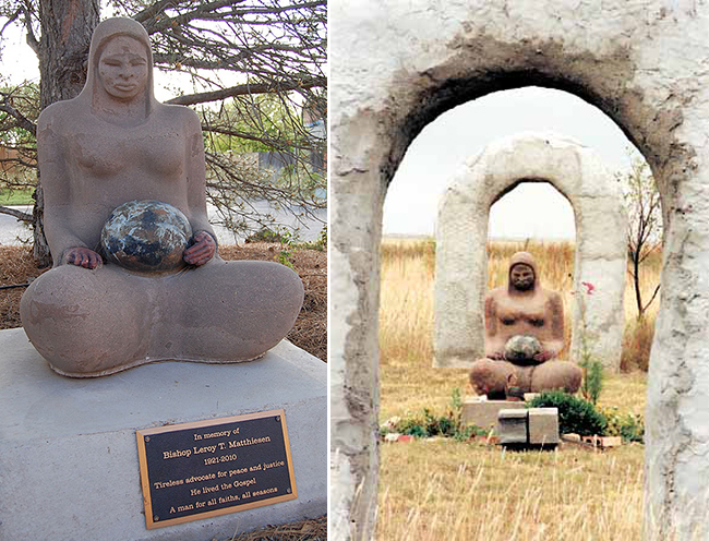 Monday’s Monument: Madre del Mundo Statue, Amarillo, TX