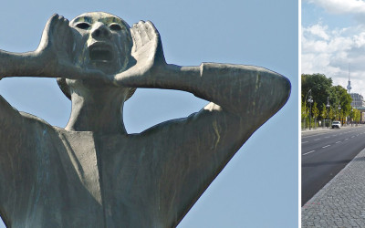 Monday’s Monument: Der Rufer, Berlin, Germany