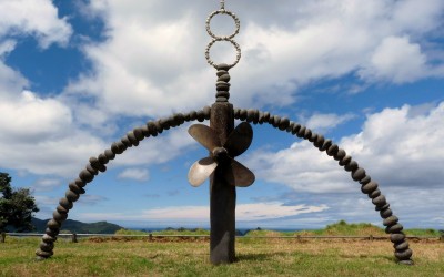 Monday’s Monument: Rainbow Warrior Memorial, Matauri Bay, New Zealand