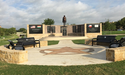 Monday’s Monument: Mahatma Gandhi Memorial Plaza, Irving, Texas