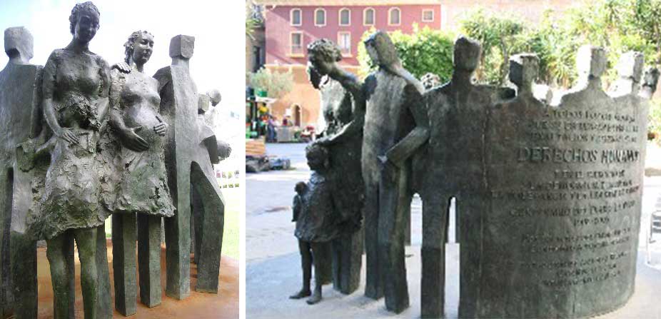 Monday’s Monument: Monumento de Derechos Humanos,  Murcia, Spain
