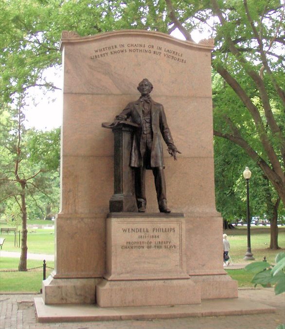 Monday’s Monument: Wendell Phillips Statue, Boston, Massachusetts