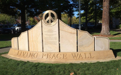 Monday’s Monument: Living Peace Wall, Sebastapol, California