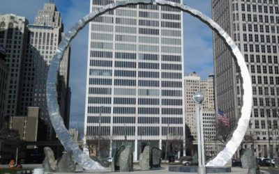 Monday’s Monument: Transcending (Labor Legacy Landmark), Detroit, Michigan