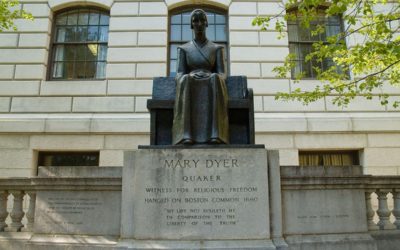 Monday’s Monument: Mary Dyer Statue, Boston, Massachusetts