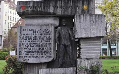 Monday’s Monument: Monument for the Victims of Nazi Despotism, Vienna, Austria