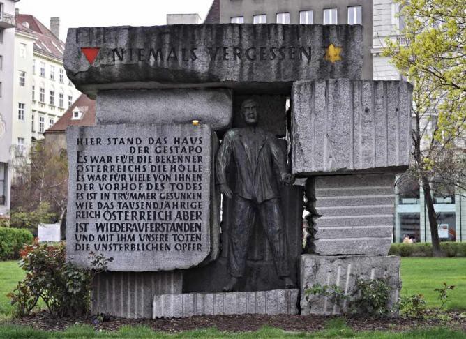 Monday’s Monument: Monument for the Victims of Nazi Despotism, Vienna, Austria