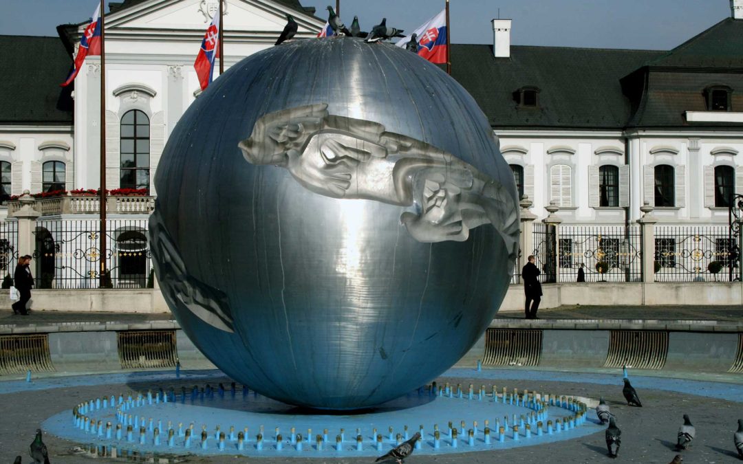 Monday’s Monument: Earth – Planet of Peace, Bratislava, Slovakia