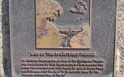 Monday’s Monument: Kānāwai Māmalahoe Plaque, Honolulu, Hawai’i