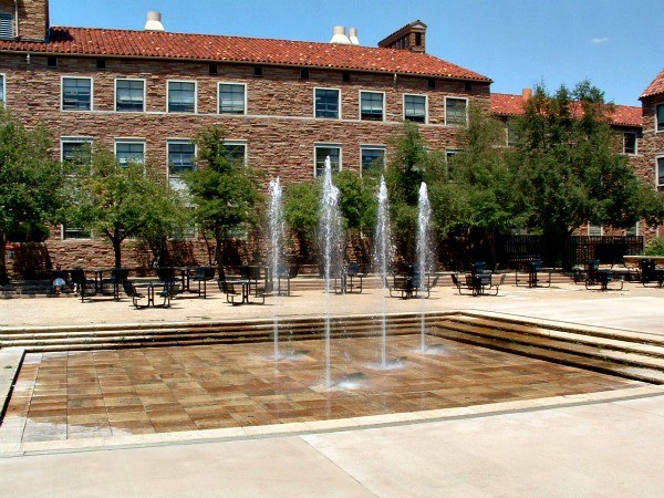 Monday’s Monument: Dalton Trumbo Fountain and Plaza, Boulder, Colorado